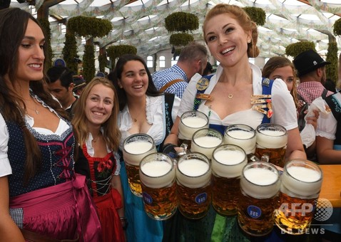 独ビールの祭典「オクトーバーフェスト」 今年も大にぎわい 写真29枚 