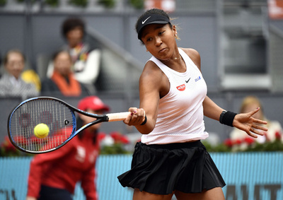 大坂が初のマドリードOP8強入り 「テニスを再び楽しく感じる」