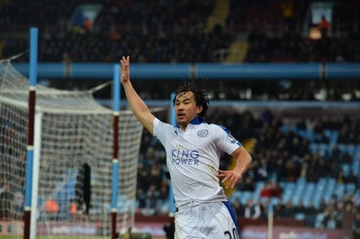 レスター岡崎が今季4点目、チームは最下位アストン・ビラとドロー