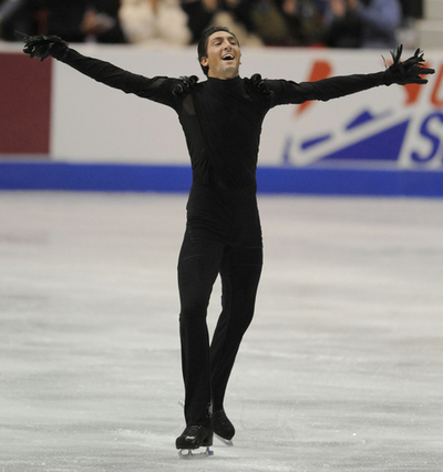 ライサチェクが首位 南里は7位に、フィギュアGP第5戦