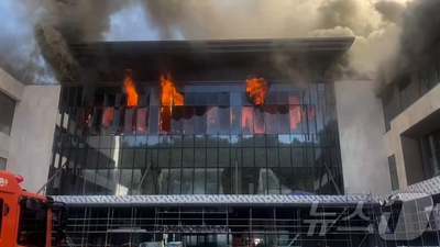 韓国・釜山のホテル新築工事現場で火災…6人死亡・7人負傷