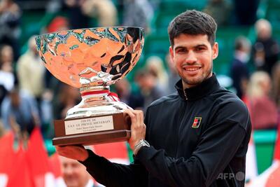 アルカラス、モンテカルロ・マスターズ初優勝 手負いのムゼッティ下す