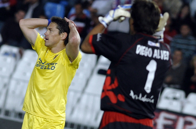 ビジャレアル アウェーでアルメリアに敗れる