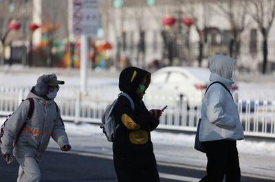 寒い冬だから熱ものも？ 中国で「冬将軍」到来