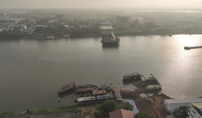 中国企業が建設するカンボジア首都のバサック川大橋プロジェクトが着工