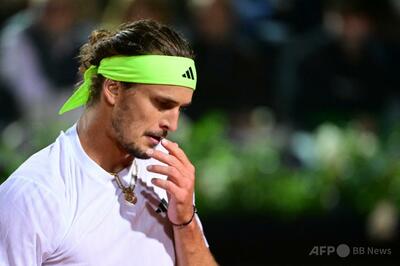 ズベレフ、全仏前哨戦で2回戦敗退 ハンブルクOP