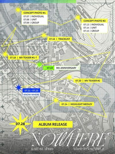 KARD、デビュー後初のフルアルバム発売へ