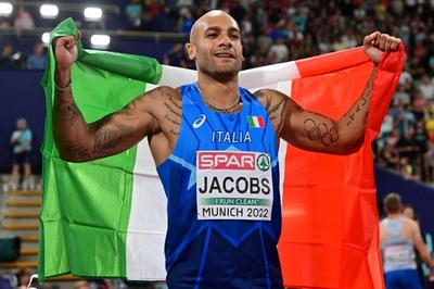 東京五輪王者ヤコブス、欧州陸上選手権男子100mでV