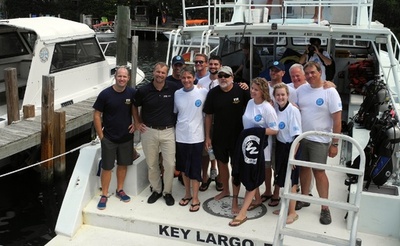 海中滞在記録更新、31日ぶり「上陸」 クストー氏孫