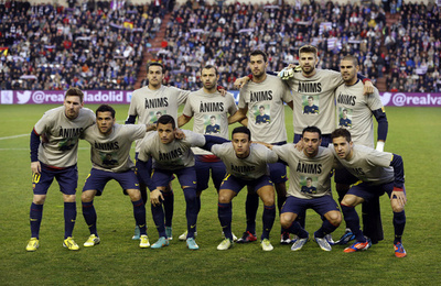 バルセロナ快勝でビラノバ監督にエール