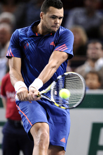 ツォンガがアルマグロ下し準々決勝へ、パリ・マスターズ