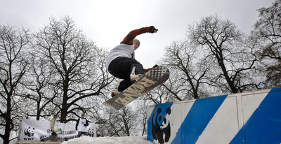 世界トップクラスのスキーヤーら、COP14で温暖化対策の強化訴える