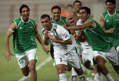 イラク オーストラリアに勝利