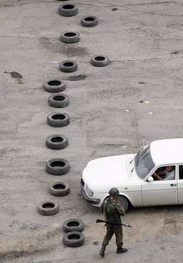 ブッシュ大統領、ロシア軍のグルジア撤退を強調