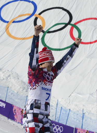 ワイルドが男子パラレル大回転で金メダル、ソチ五輪
