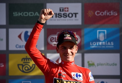 クスがブエルタ総合優勝に大きく近づく 第18S制覇はエベネプール 