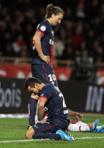 PSG、主将のオウンゴールでモナコと引き分け