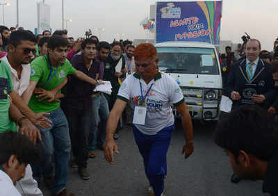 パキスタンで「珍競技」の世界記録大会が開催