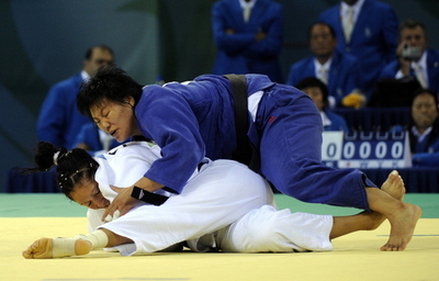 楊秀麗 柔道女子78キロ級で金メダル獲得