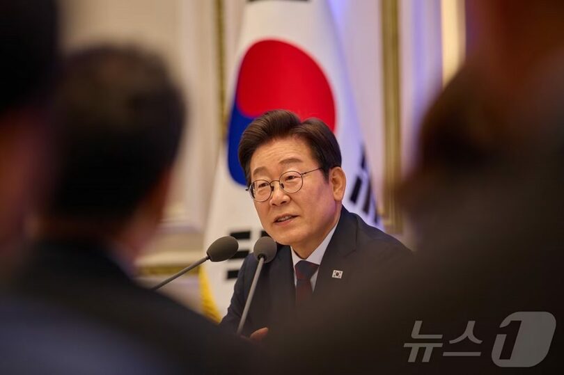 イ・ジェミョン（李在明）大統領＝大統領のSNS(c)news1