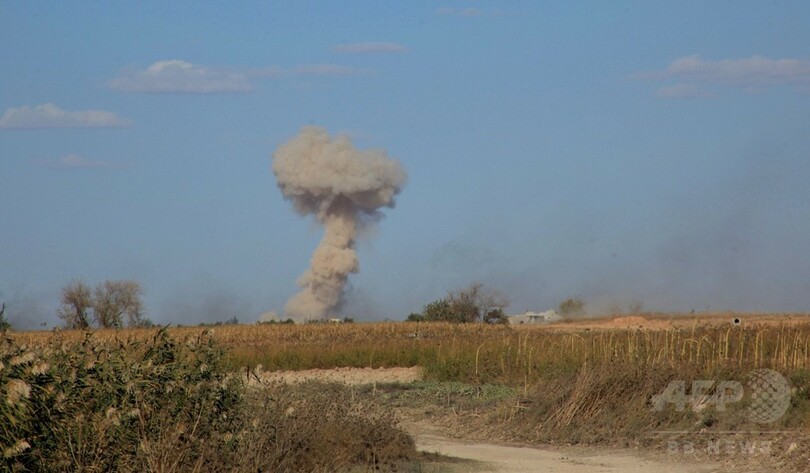 シリア政府軍、アレッポの空軍基地でIS包囲を打破