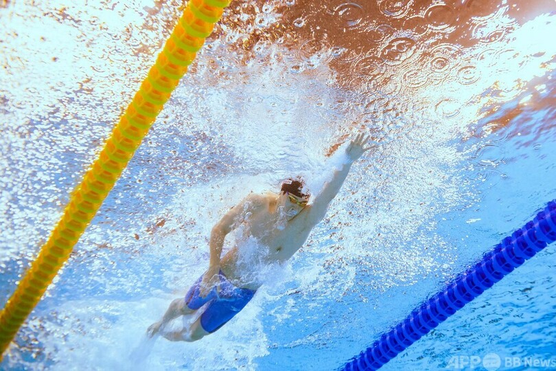 中国の19歳潘、100m自由形で世界新 世界水泳 写真11枚 国際ニュース：AFPBB News