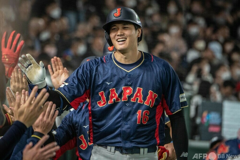 侍ジャパン首位通過 大谷の特大HRなどで豪に大勝 WBC 写真13枚 国際ニュース：AFPBB News