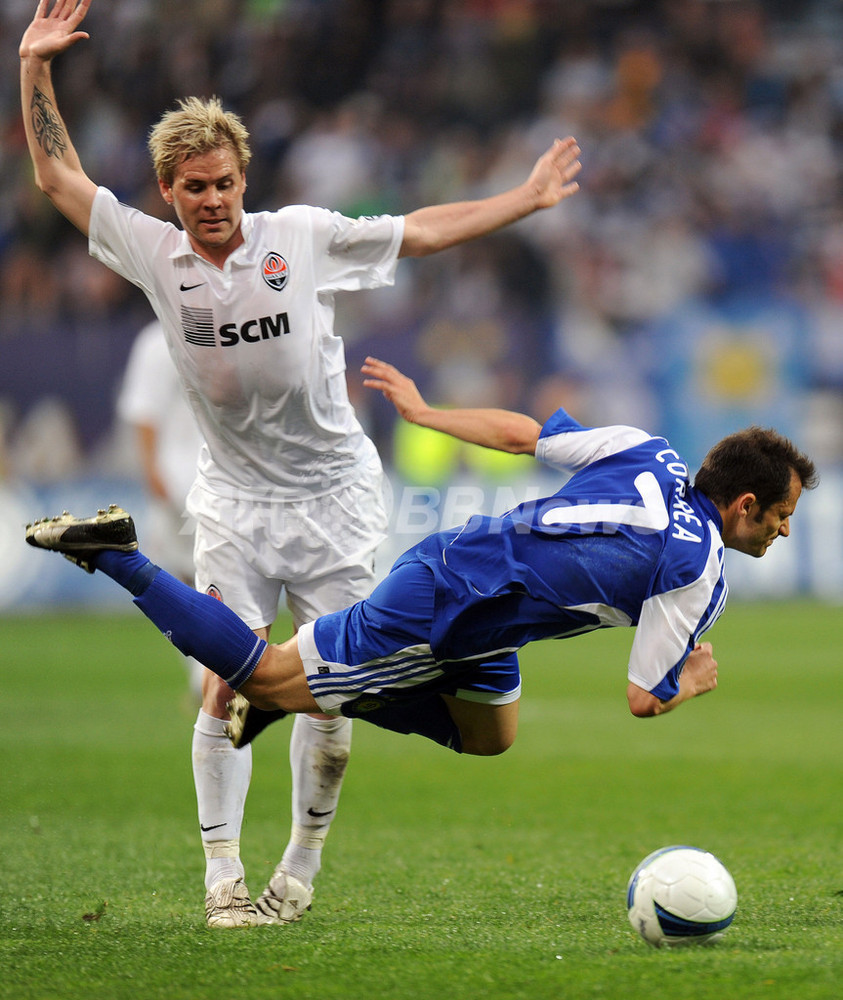 ディナモ・キエフ ホームでシャフタール・ドネツクと引き分ける 写真10