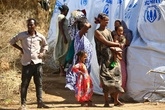 エチオピア衝突、隣国スーダンの難民キャンプに「町」