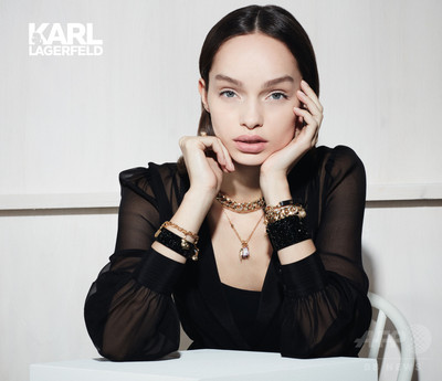 希少】Atelier Swarovski カールラガーフェルド ネックレス 希少