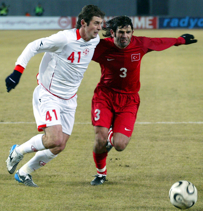 ＜サッカー 親善試合＞トルコ グルジアに惜敗 - グルジア