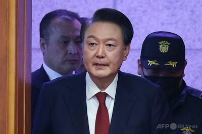 韓国の尹前大統領、離党表明 大統領選を前に