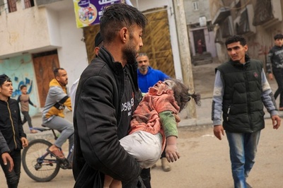 米、イスラエル向け武器供与継続を確認 ガザ人道支援呼び掛けの一方で