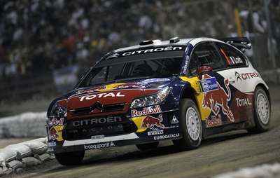 ローブ スーパースペシャルステージで首位に、ラリー・アルゼンチン