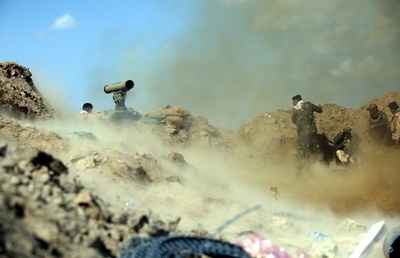 イラク軍、ISのゲリラ戦法に苦戦 ティクリート奪還作戦