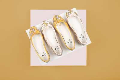 「アトリエレペット」ポップアップ、ラバーソール＆プリントシリーズもオーダー可能に