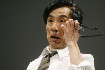 俳優イッセー尾形 ベルリン公演を控えリハーサル - ドイツ