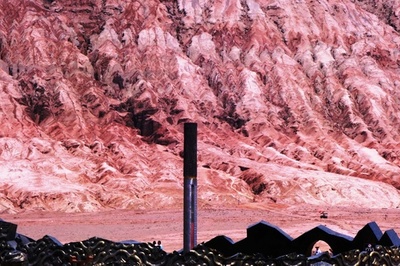 中国で最も暑い場所「火焔山」