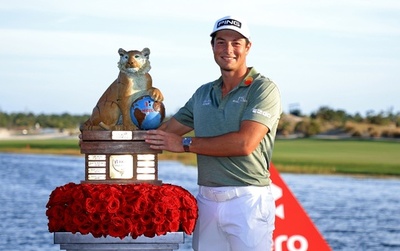 ホブランが逆転V ヒーロー・ワールドチャレンジ