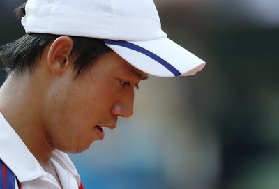 錦織、ナダルに敗れ全仏4回戦敗退