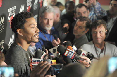 ローズが練習を再開、今季中の復帰に意欲