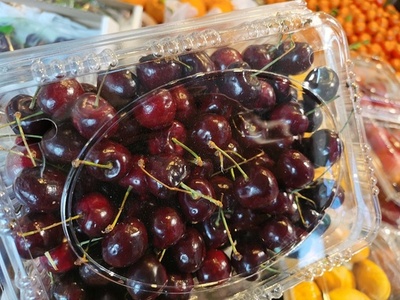 中国でチリ産チェリーの市販価格が半分に