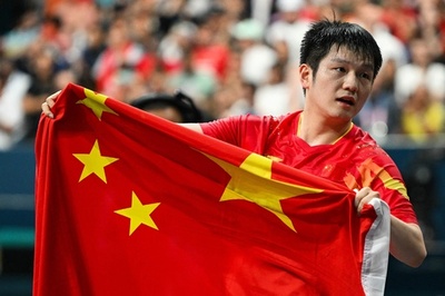 樊振東が卓球男子単で金、中国の牙城揺るがず パリ五輪