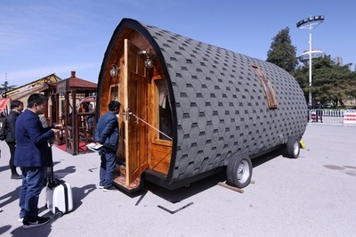 アウトドアの国際博覧会が開催 北京