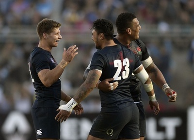 イングランド、終了間際の決勝トライでアルゼンチンに辛勝