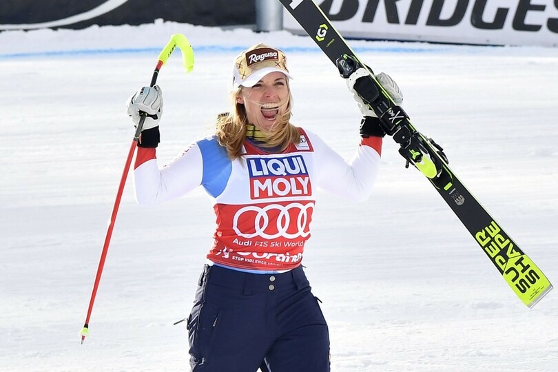 グートが女子スーパー大回転で今季初勝利