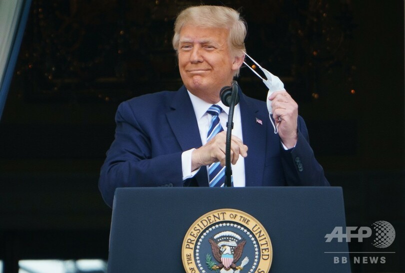 トランプ氏、コロナに「免疫ある」と発言