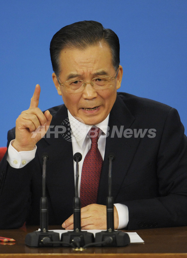 中国の温首相、追加景気対策に言及 全人代閉幕