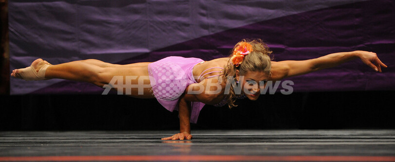 ムキムキ美男美女が勢揃い！ワールドゲームズのボディービル競技