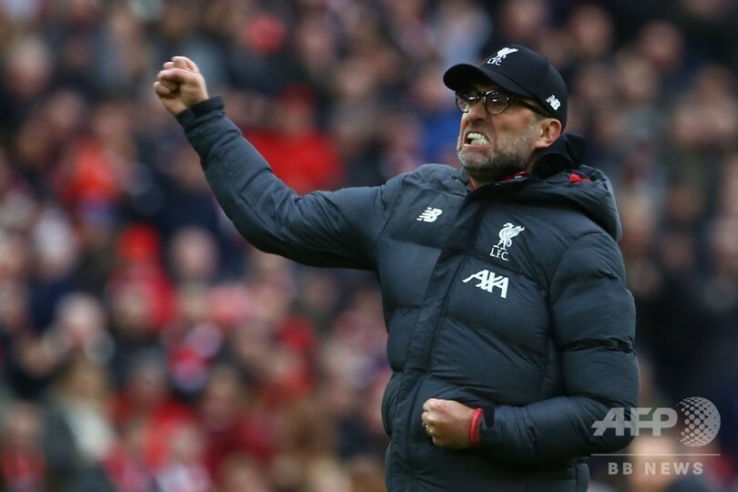 リーグ制覇に感極まるクロップ監督「皆さんのためのもの」